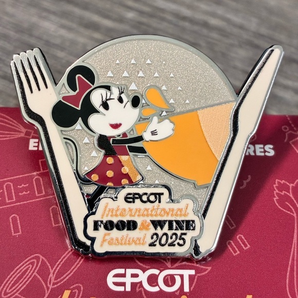 Disney Accessories - Disney Parks 2025 Blind Box Epcot International Food and Wine Festival Pin